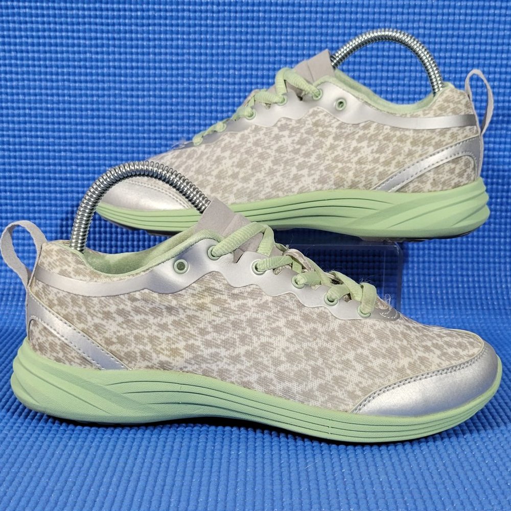 Vionic Python Grey/Green Lace-Up Sneakers - Women… - image 1